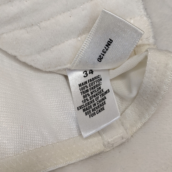 Fredrick's of Hollywood White/Gold Fantasycore/Fairycore Strapless Corset Top - Picture 10 of 12